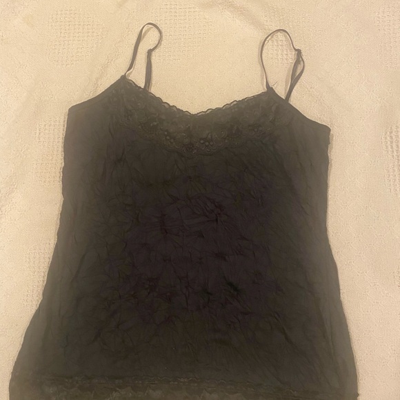 Maurices-Size XL tank-Lace detail-Wine/Navy/Gray - Picture 3 of 11
